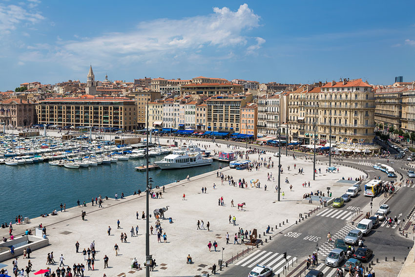 Vue Marseille Vieux-Port
