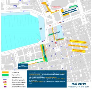 Juin 2019 - Plan phasage modification de la circulation en centre-ville Marseille