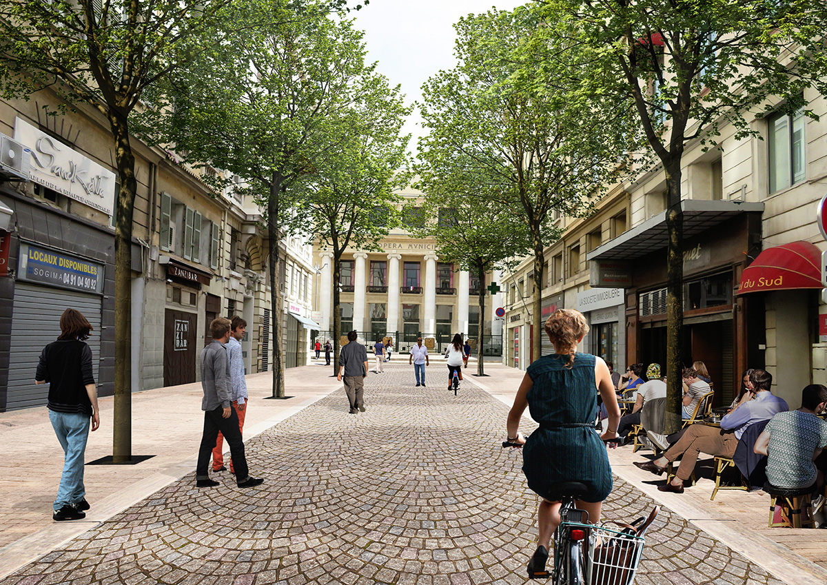 Rue Beauvau - Après