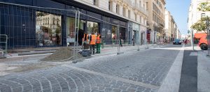 Pavés rue Pythéas