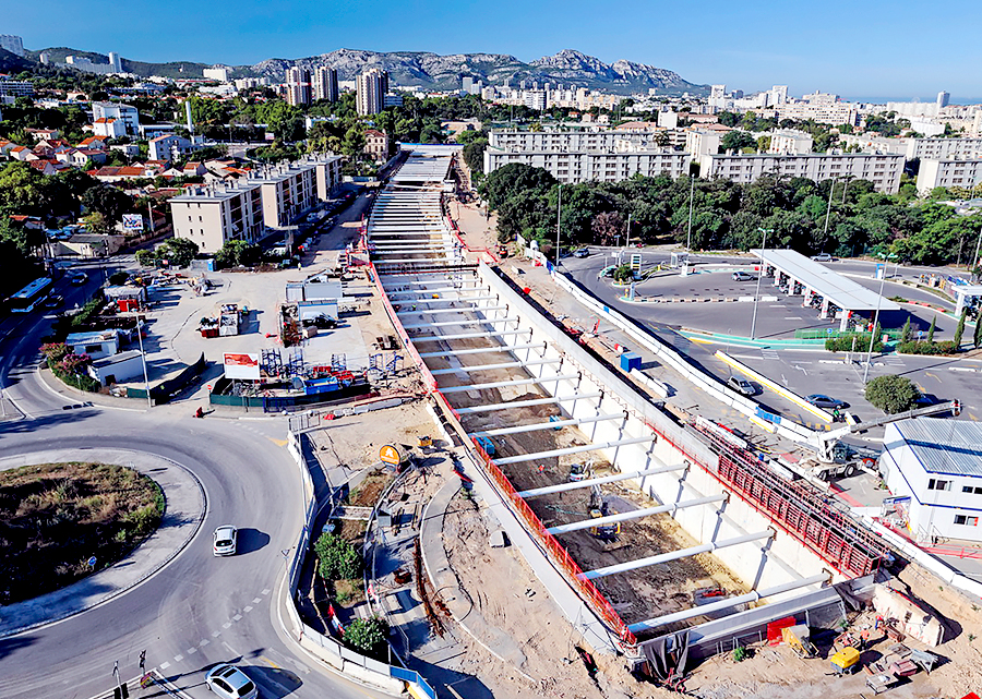 Travaux Boulevard Urbain Sud