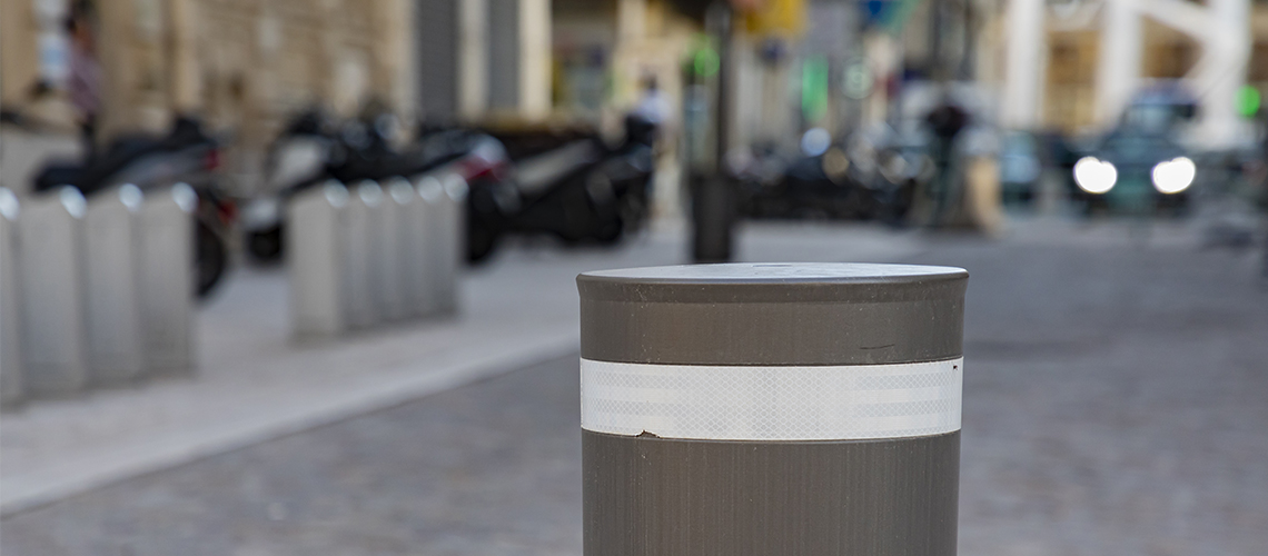 Bornes anti-intrusion