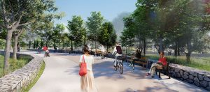 Vue 3D Boulevard Urbain Sud
