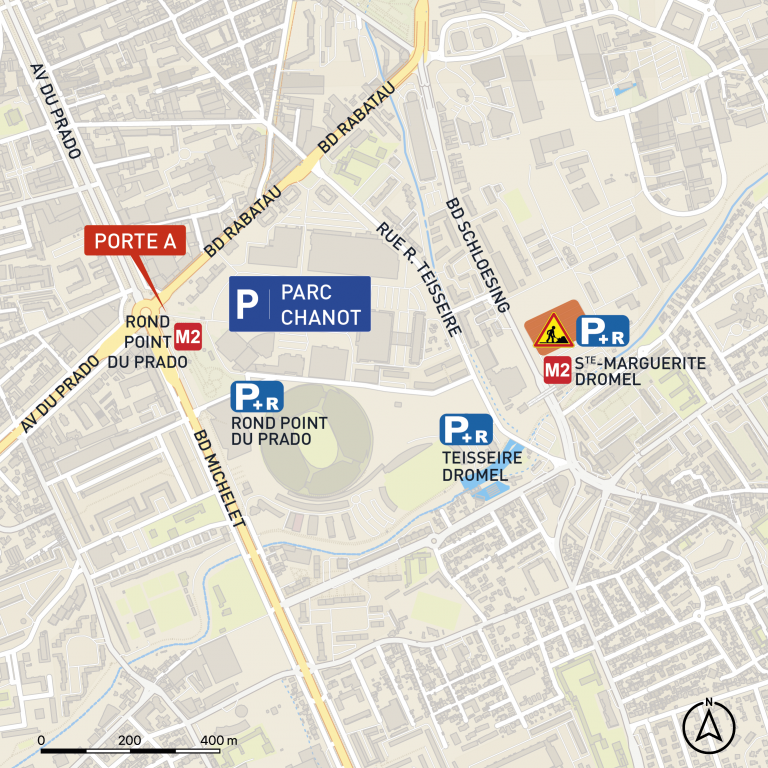 Le parking relais SainteMarguerite Dromel fait peau neuve Marseille