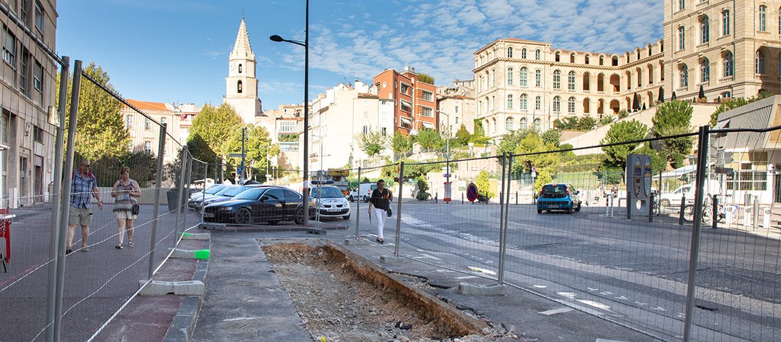 fouilles archéologiques rue mery