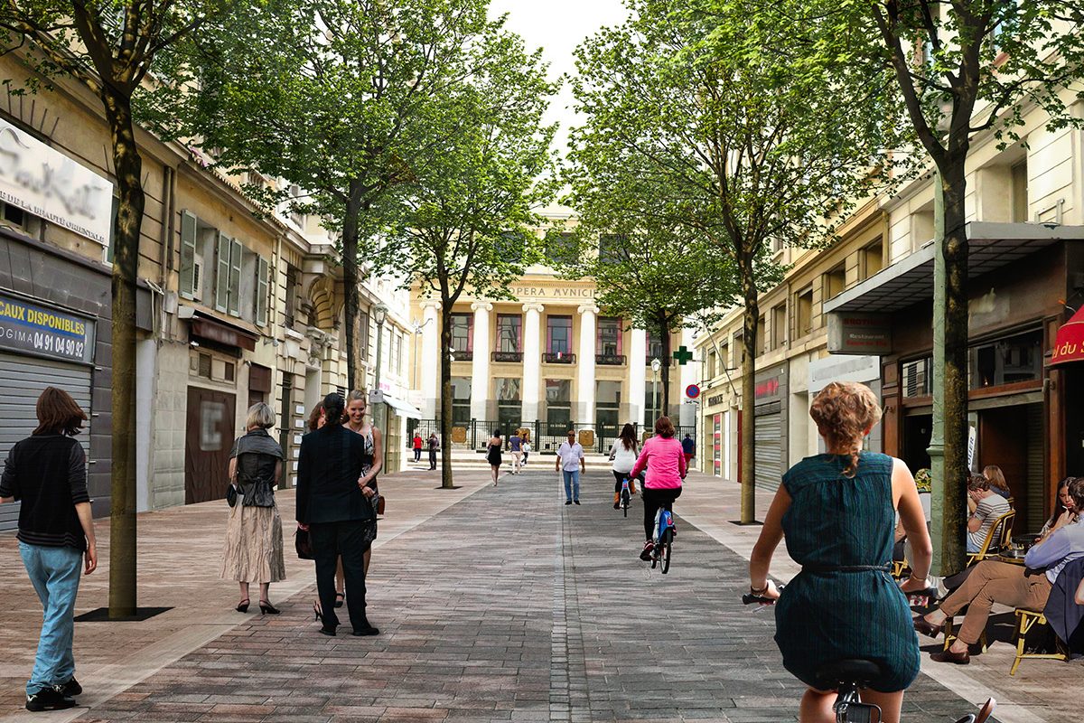 Rue Beauvau - Après