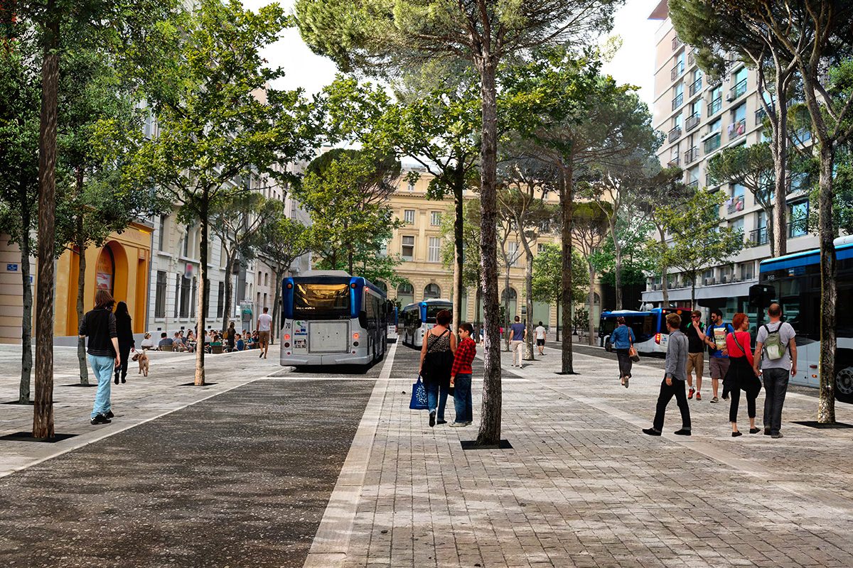 Rue des Fabres - Après