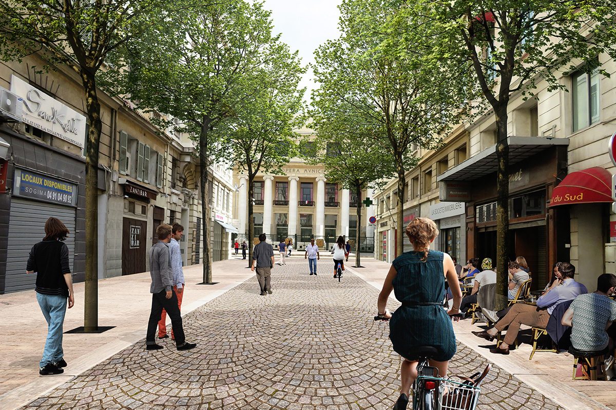 Rue Beauvau - Après