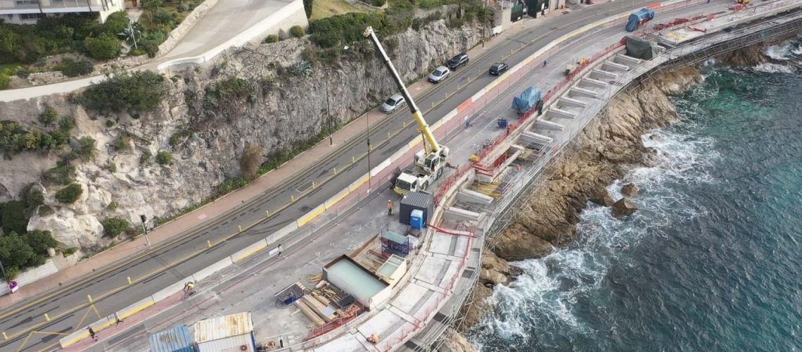 Photo travaux Corniche Kennedy