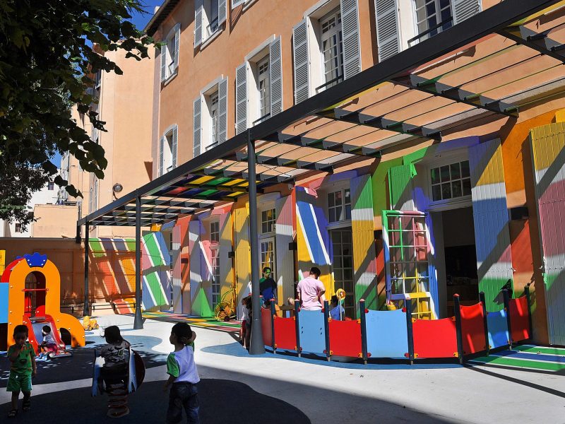 ZUS CENTRE NORD - Creche Belzunce, rue longue des Capucins - Marseille - le 19 juin 2012 - Photo: Fabien GROUE/CIT'images